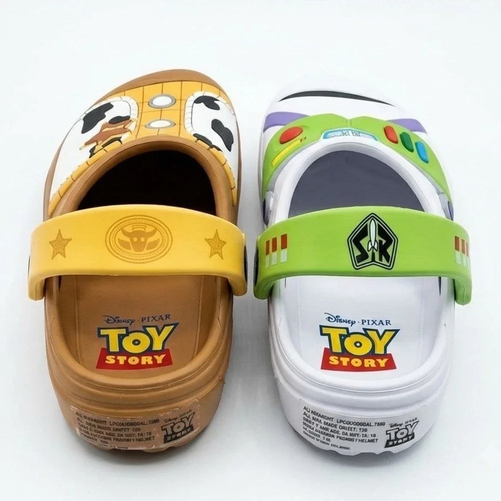 Toy Story Themed, Woody and Buzz, Slip on Toddler Shoes Size -11/12